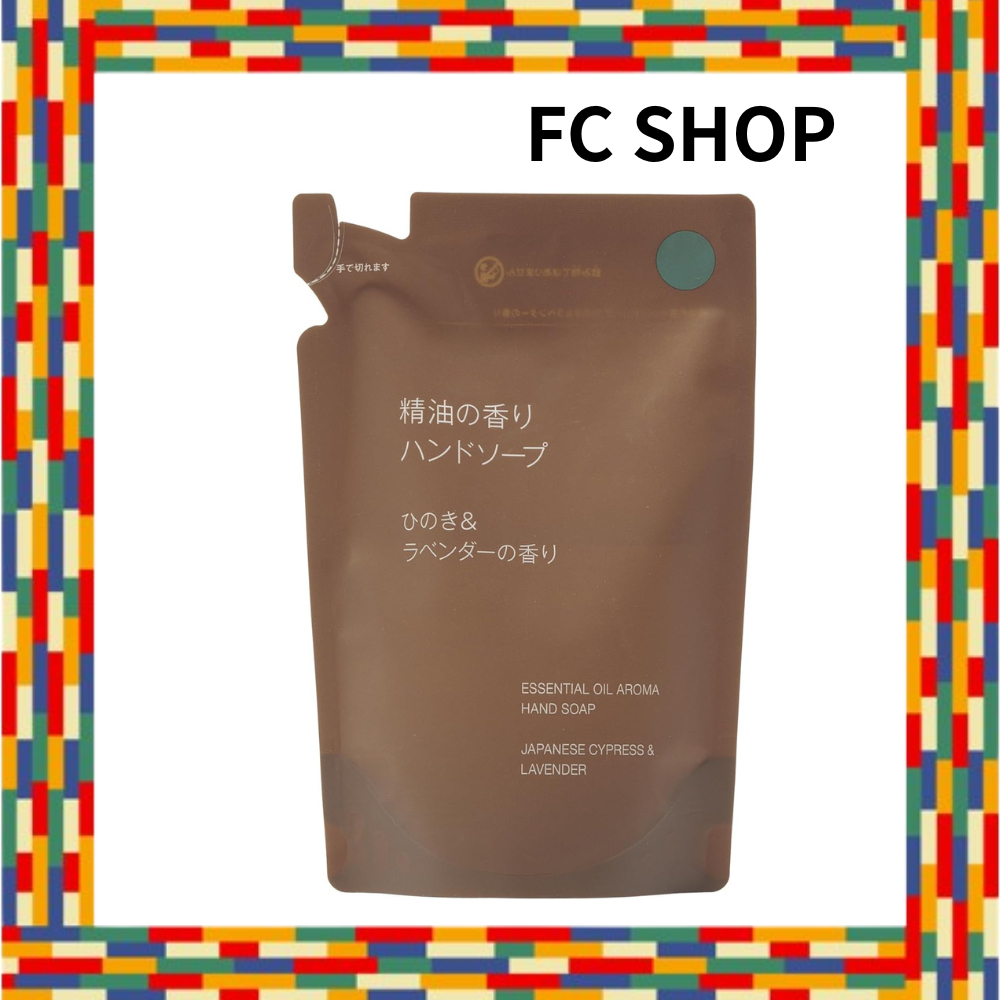 MUJI Essential Oil Scent Hand Soap Hinoki & Lavender Scent (Refill) 180mL OAR65A4A