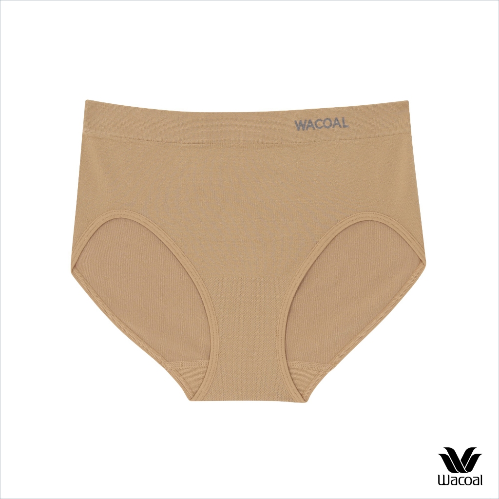 Wacoal Body Seamless Panty กางเกงในรุ่น WU3E03 สีโอวัลติน (OT)