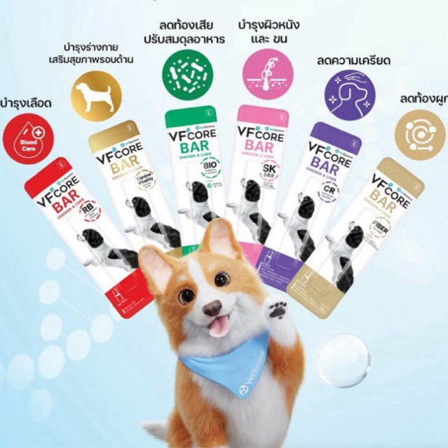 (แบ่งขาย) VFCore BAR วิตามินบาร์ บำรุงสุนัข