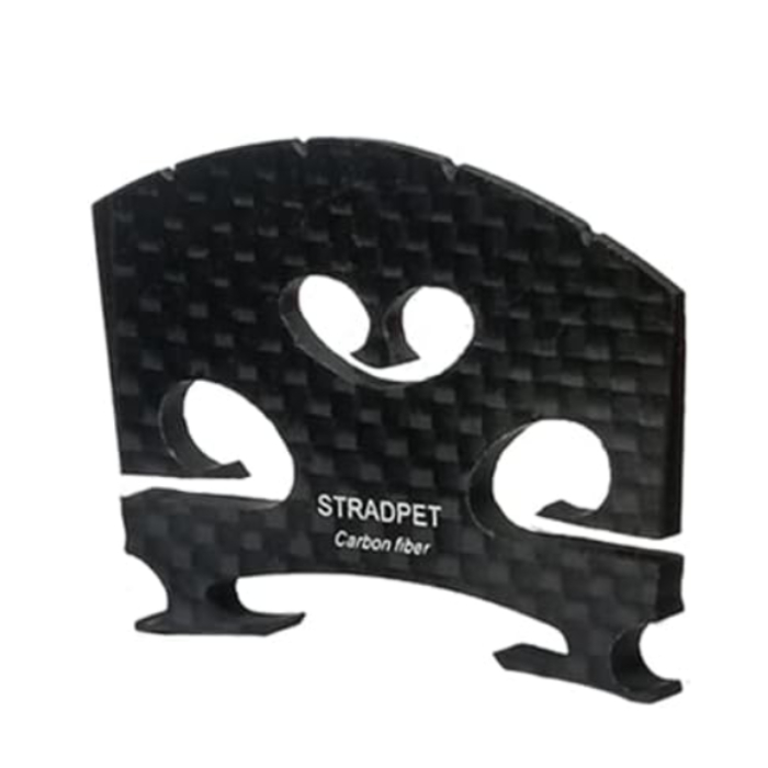 STRADPET หย่องไวโอลินคาร์บอนไฟร์เบอร์ ขนาด 4/4