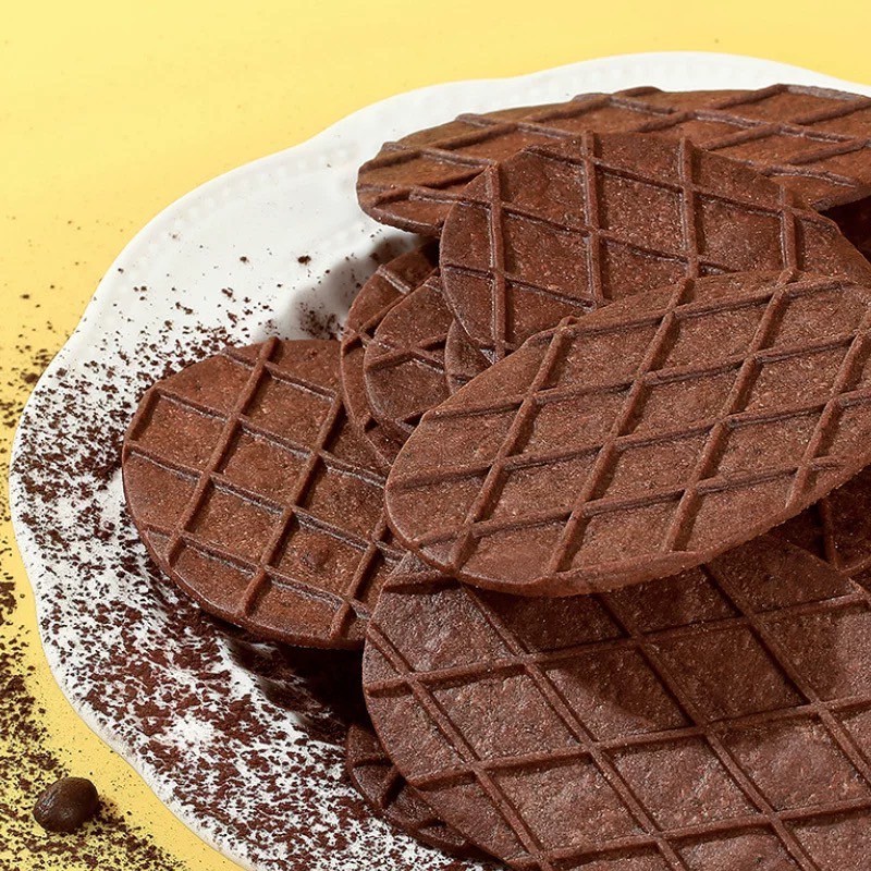 วาฟเฟิล โกโก้ 1กล่อง 12 ถุง 🔥มีคูปองส่วนลด10🔥 TANG TANG BEAR วาฟเฟิลกรอบ รสโกโก้