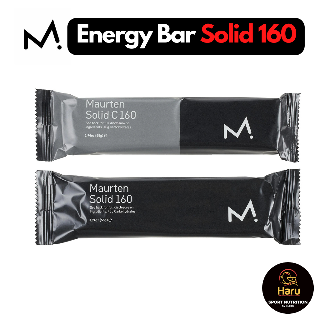 MAURTEN Solid 160 Energy Bar with Carbohydrates : บาร์ให้พลังงาน