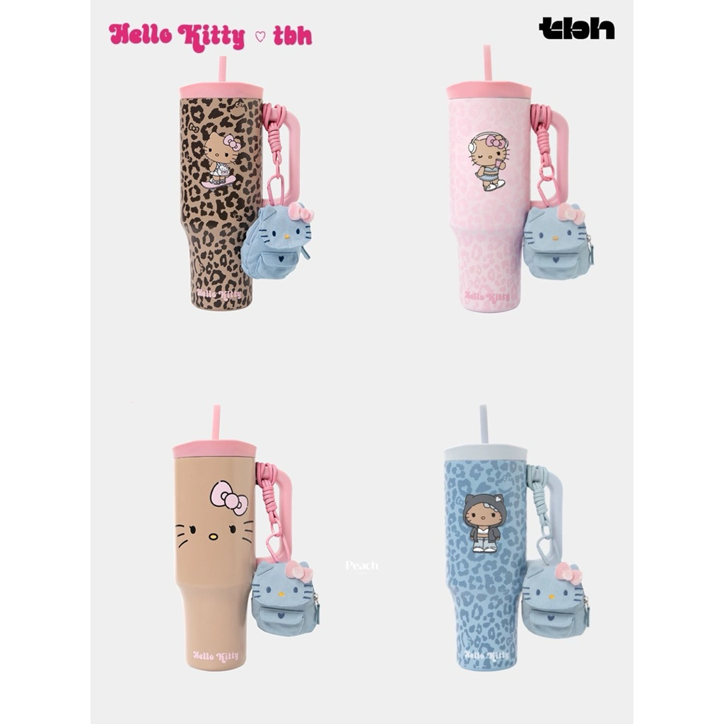 พรีออเดอร์ TBH x Hello Kitty Tumbler แถม Mini Pocket แก้วเก็บอุณหภูมิ