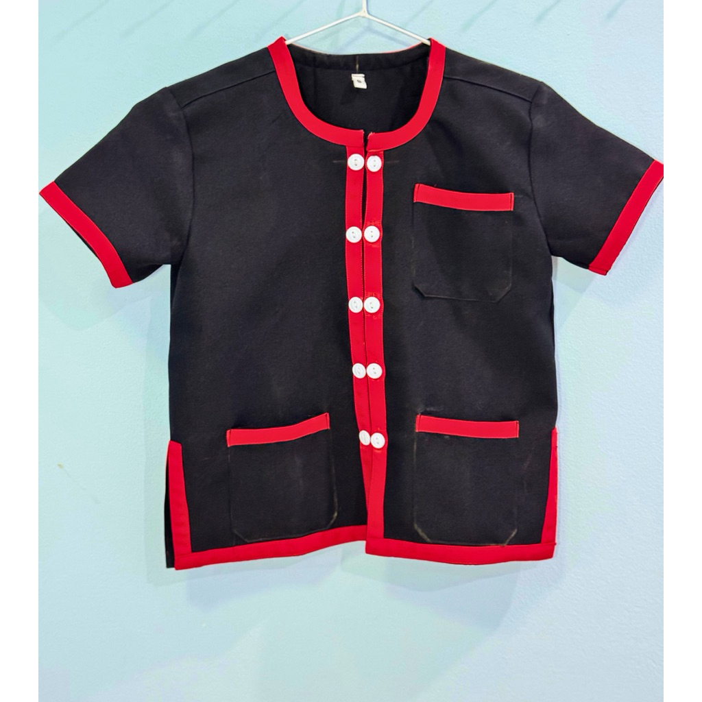 เสื้อภูไทเด็กผู้ชายสกลนครเครื่องแบบนักเรียน สำหรับเด็ก 0-12ปี