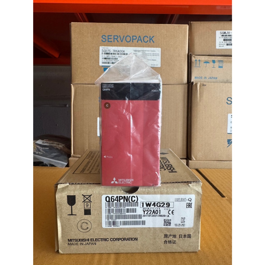 PLC MITSUBISHI : Q64PN(C) ราคารวมVat มีสต๊อกในไทย (กรณีสินค้าหมดสั่งได้ในระยะเวลา15-20วัน)