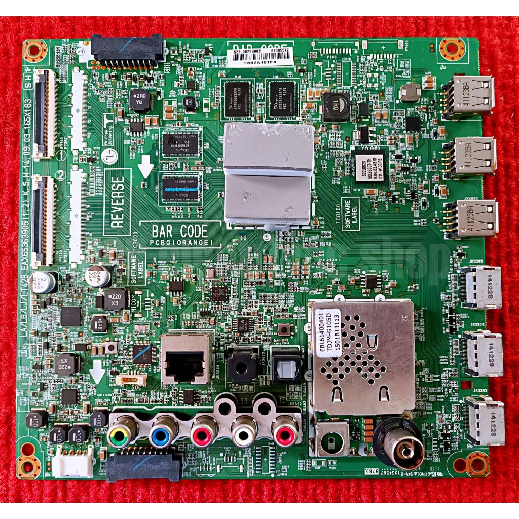 เมนบอร์ดทีวี  LG รุ่น 50LB650T พาสบอร์ด EAX65363904 / EAX65363905