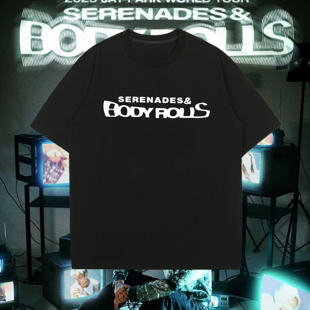 2025 Jay Park Serenades & Body Rolls เสื้อยืดแฟนคลับ