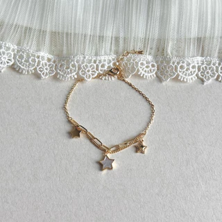 Socrush.bkk | KIKI STAR bracelet🌟 | SB-029 | สร้อยข้อมือ ดาว จี้ดาว