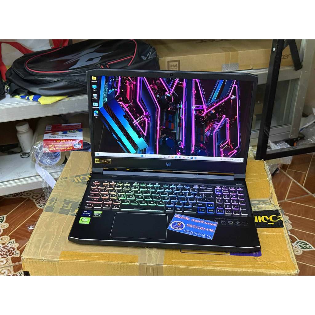 #ตัวแร็ง #I9 #RAM32 & #GEN11 #RTX3060 ACER PREDATOR HELIOS 300