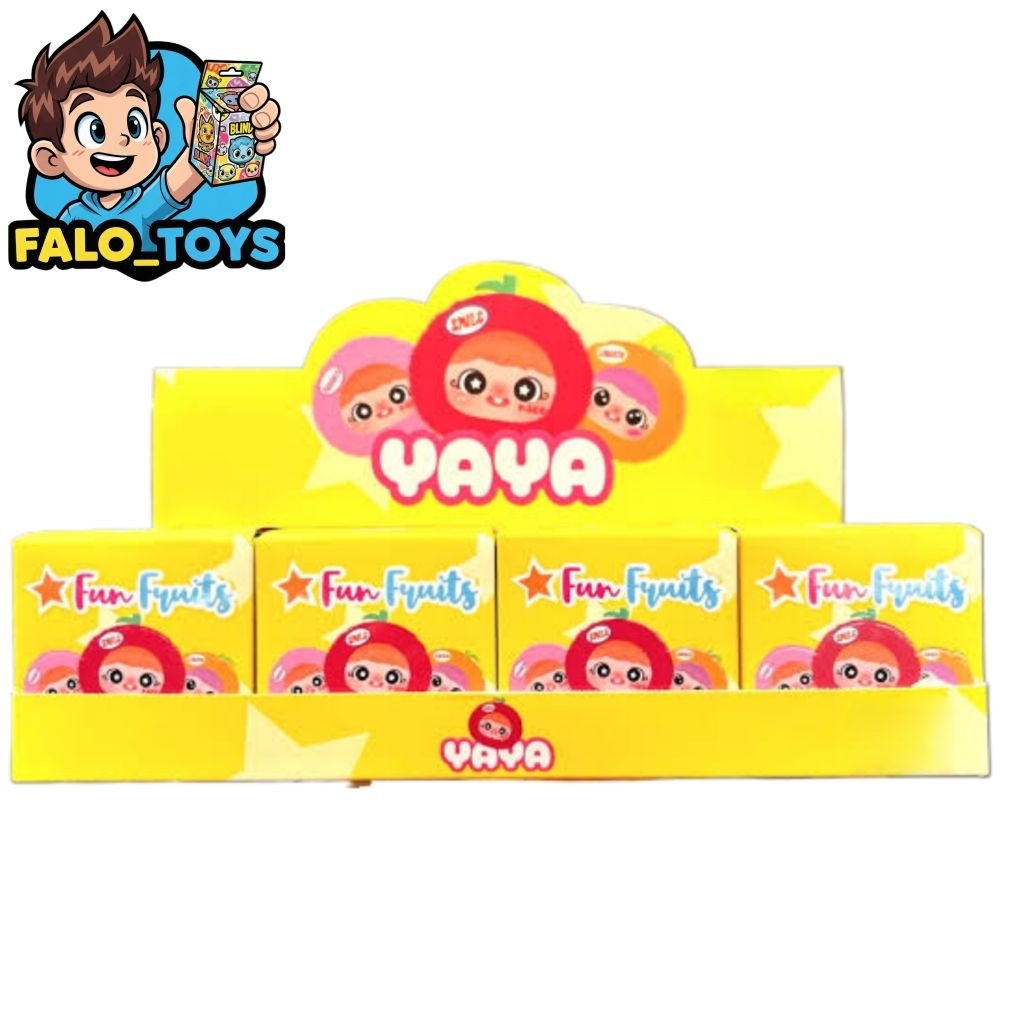 กล่องสุ่ม yaya fun fruit v2 ( 8 สุ่ม )