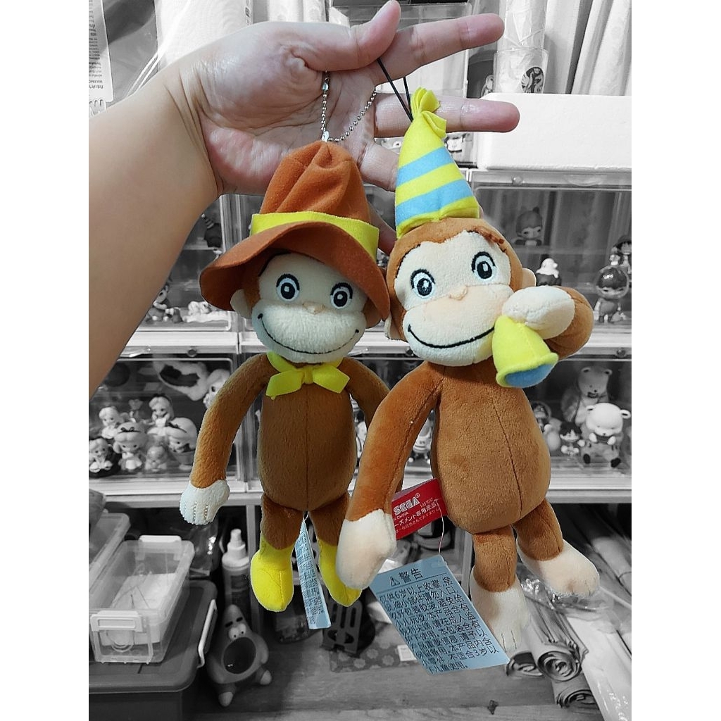 ตุ๊กตา ลิงจอร์จ เรื่อง Curious George Doll งานแท้ญี่ปุ่น ใหม่ป้ายห้อย