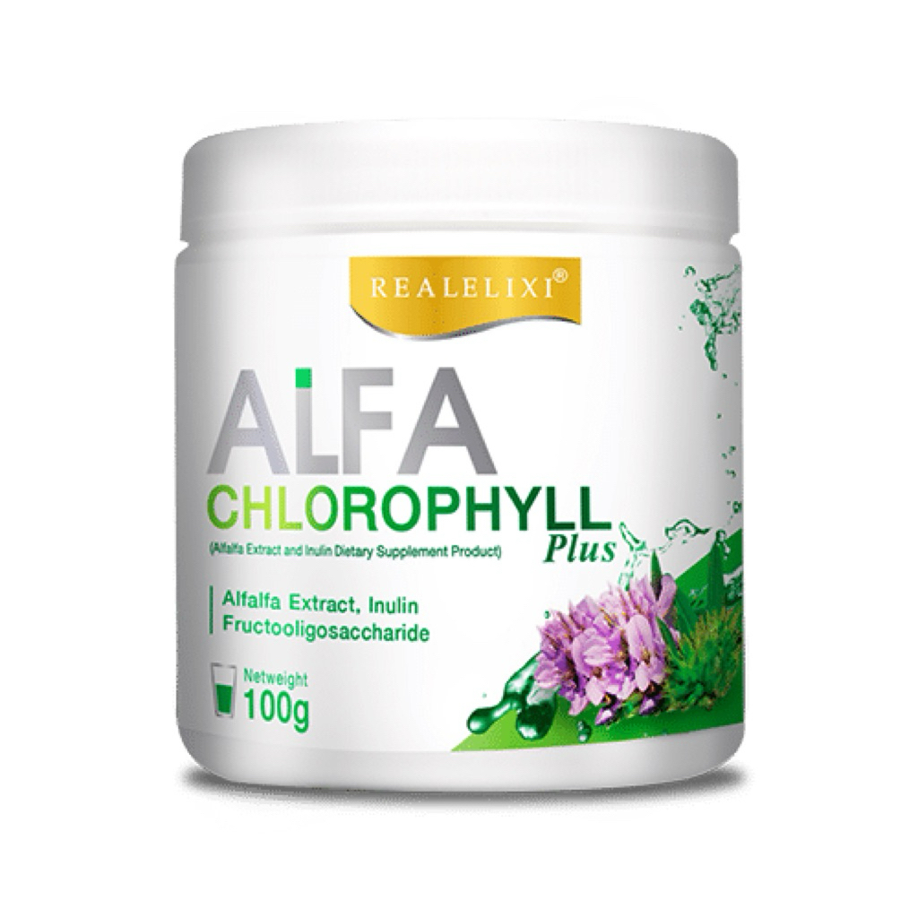 Real Elixir Alfa Chlorophyll Plus (คลอโรฟิลล์)1กระปุก