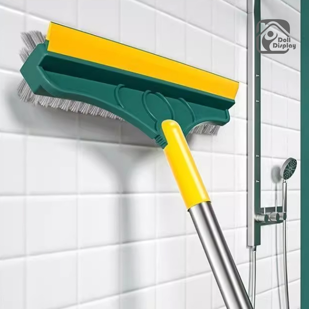 แปรงขัดพื้น แปรงขัดร่องยาแนว แปรงปาดน้ำ มีให้เลือก 2 สไตล์ 3in1/4in1 ขนแหลม หมุนได้ 180 องศา แข็งแรงทนทาน - รูปที่ 5