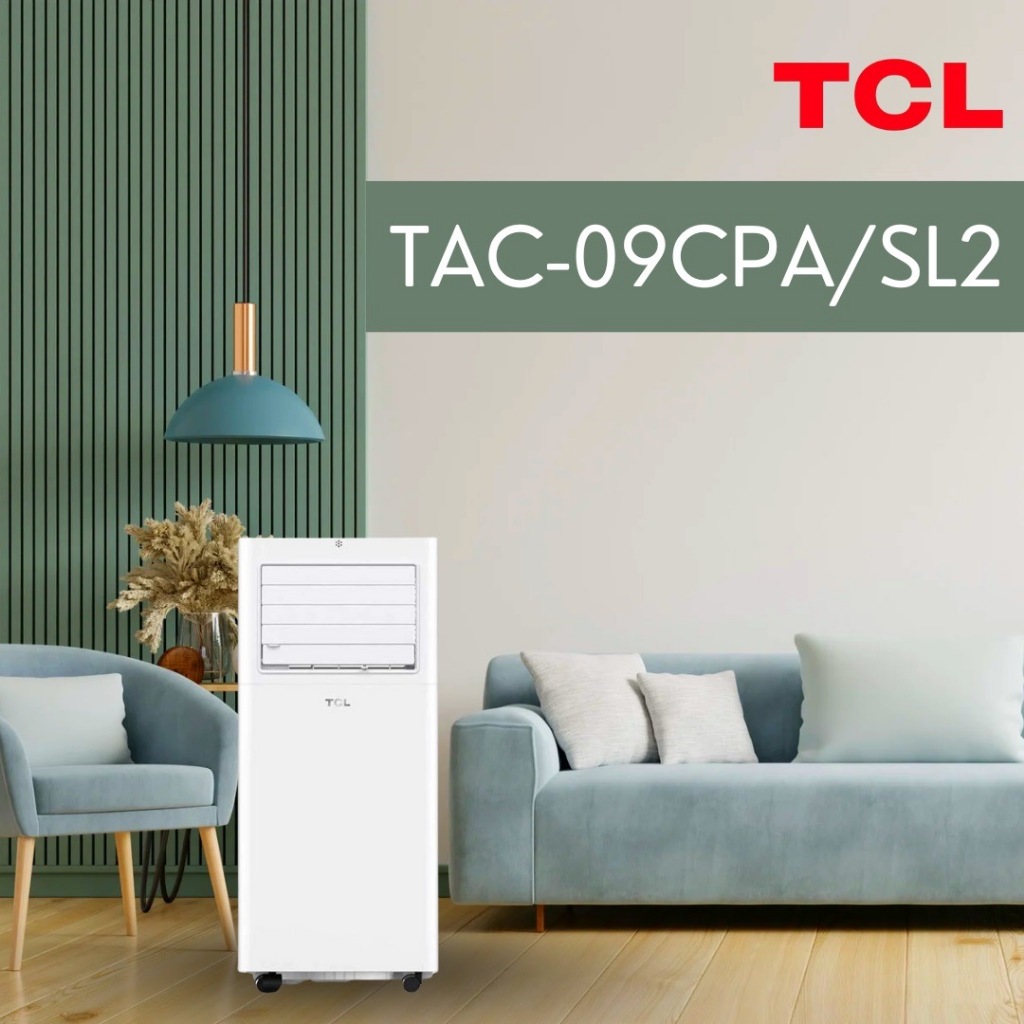TCL แอร์ เครื่องปรับอากาศเคลื่อนที่ ขนาด 9000 BTU รุ่น TAC-09CPA/SL2