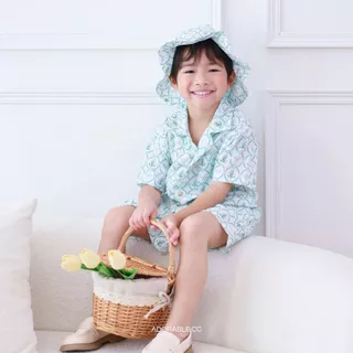 เชิ้ตฮาวาย คอปก ลายวินเทจ (เฉพาะเสื้อ)