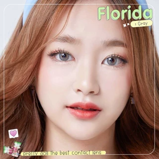 (COD) คอนแทคเลนส์ Contactlens สายฝ Florida สายตา+ปกติ Prettydoll 0 ถึง - 6.00 เลนส์นิ่มสบายฟรีตลับ