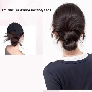 กิ๊บติดผมทรงขี้เกียจสไตล์ฝรั่งเศส กิ๊บมวยผมลอนยุ่งๆ สไตล์เกาหลี ลอนยุ่งๆ ลอนดังโงะ แฮร์พีชผมลอน กิ๊บมวยผม