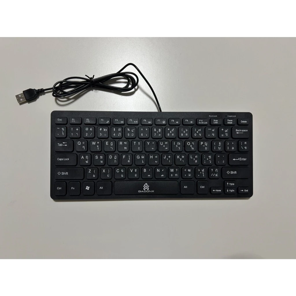 GADONX GX-KB-8302 คีย์บอร์ด USB มีสาย ไทย-อังกฤษ thumbnail 9