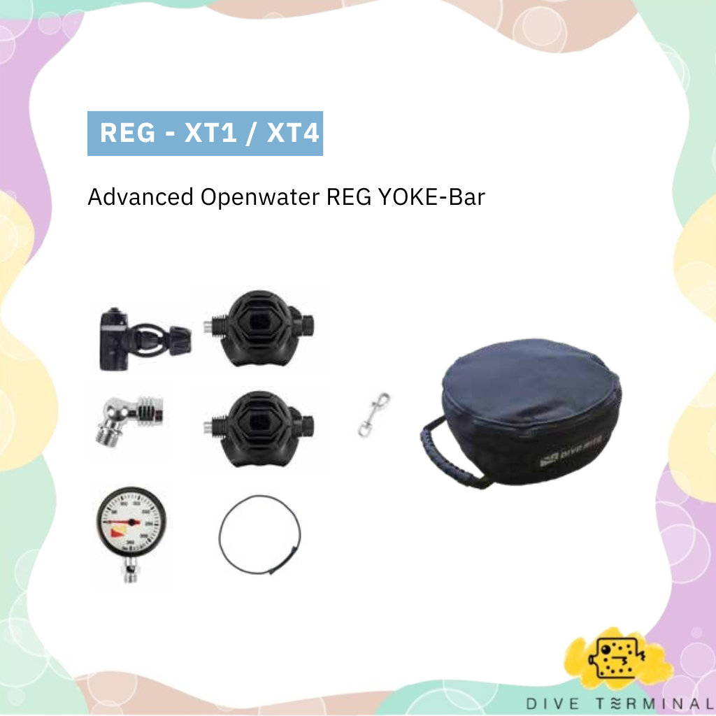 Dive Rite XT1 / XT4 Regulator System - ชุด Regulator สำหรับนักดำน้ำขั้นสูง