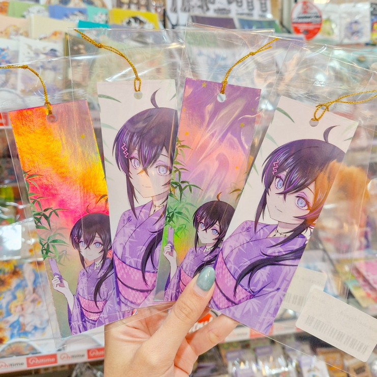 Hologram Bookmark ที่คั่นหนังสือโฮโลแกรม ลาย เนมุ ทานาบาตะ น่ารักปุ๊กปิ๊ก สวยโดนใจ! [Nemuri Nemu]