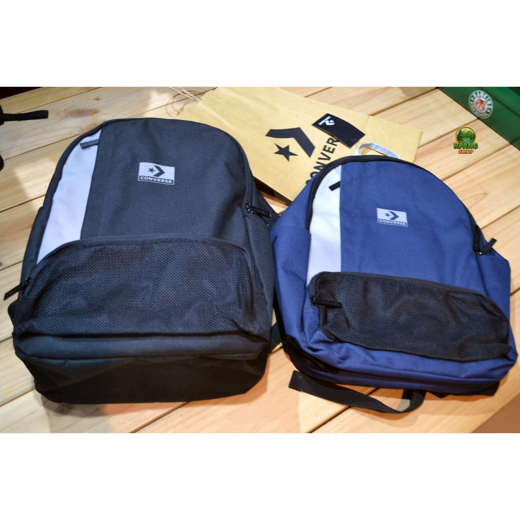 Converse backpack กระเป๋าเป้ 126165U0NA/126165U0BK สีน้ำเข้ม และสีดำ สินค้าลิขแท้100%