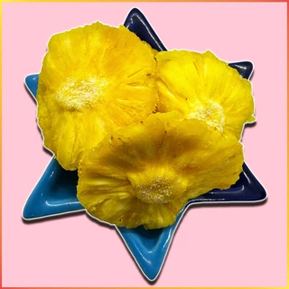 สับปะรดภูแลอบแห้ง 40กรัม Dried Phulae Pineapple 40g Grade AA เปรี้ยวหวาน อร่อย ไม่แต่งกลิ่น ไม่เจอสี