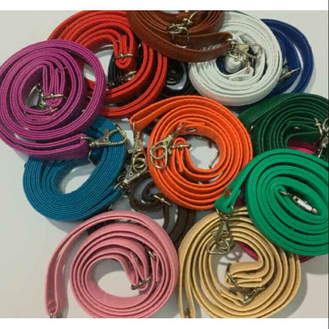 สายกระเป๋าแบบเลื่อนเล็กอะไหล่เงิน   (40248)