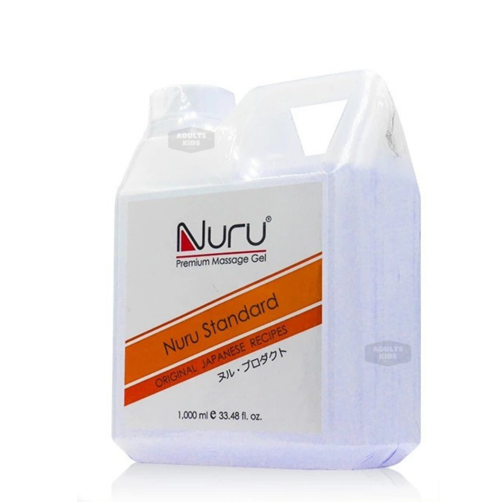 Nuru Gel Standard 1000 mL นูรุ เจลหล่อลื่น รุ่น แสตนดาร์ด ลื่นระดับกลาง ลื่นนาน สูตรน้ำ ขนาด 1000 mL