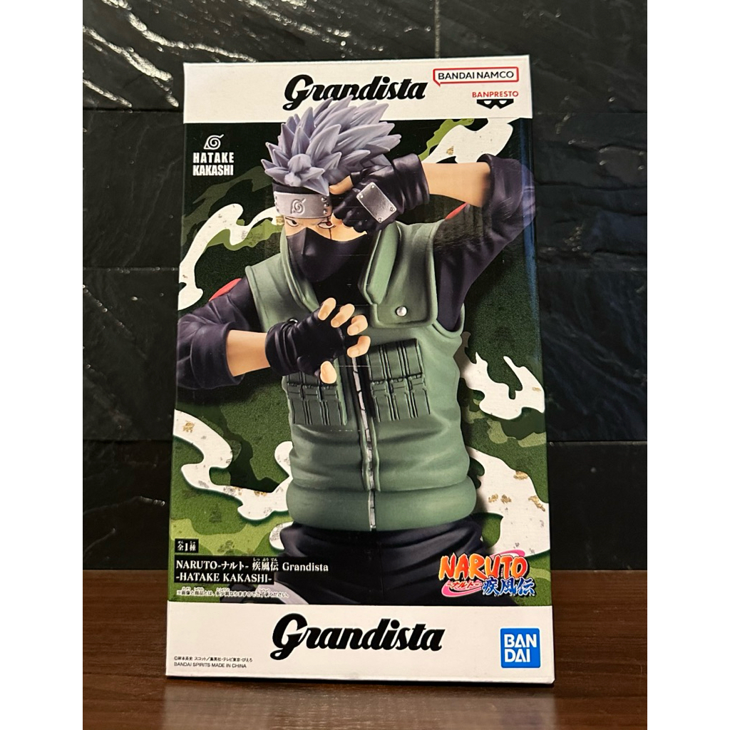 (ลิขสิทธิ์แท้💯%) ฮาตาเกะ คาคาชิ Hatake Kakashi นารูโตะ Naruto Shippuden Grandista