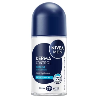 NIVEA - Men Derma Control Roll On (50ml.) นีเวีย เมน เดอมา ดีเฟนด์ เอ็กซ์ตร้า คอมฟรอดโรลออน