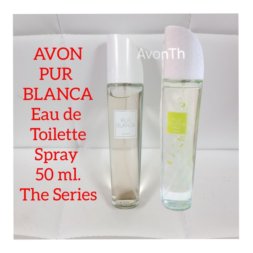 น้ำหอมเอวอนเพอร์บลังก้า💢ล็อตสุดท้าย💢กล่องไม่สวย💢AVON PUR BLANCA EAU DE TOILETTE 50ml.