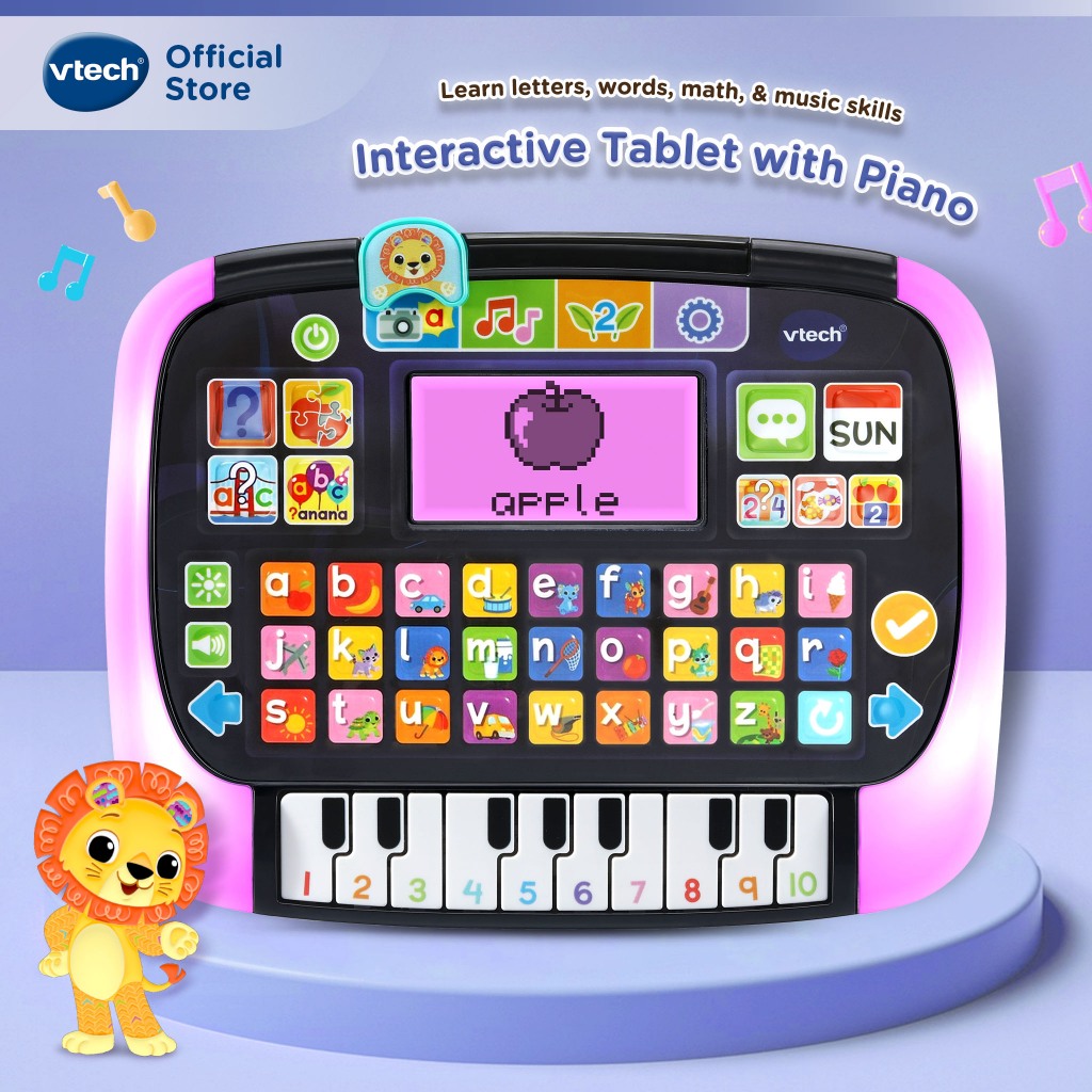 VTech Little Apps Light Up Tablet Kids Toys 2-5 Years Boys Girls,โต๊ะ, อิเล็กทรอนิกส์ 80-551700
