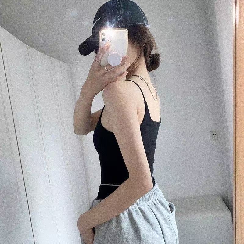 ครอปบรา ตัวยาว มีฟองน้ำ เย็บติด ฟรีไซต์ 32-38 ไร้ขอบ รูปที่ 6