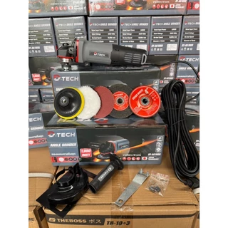 (คุ้มสุด) เครื่องเจียร์ไฟฟ้า D-TECH รุ่น DT-AG1000 เครื่องเจียรขนาด 4 นิ้ว เจียร์ เจียร์ไฟฟ้า รุ่น สายไฟยาวพิเศษ 10 เมตร