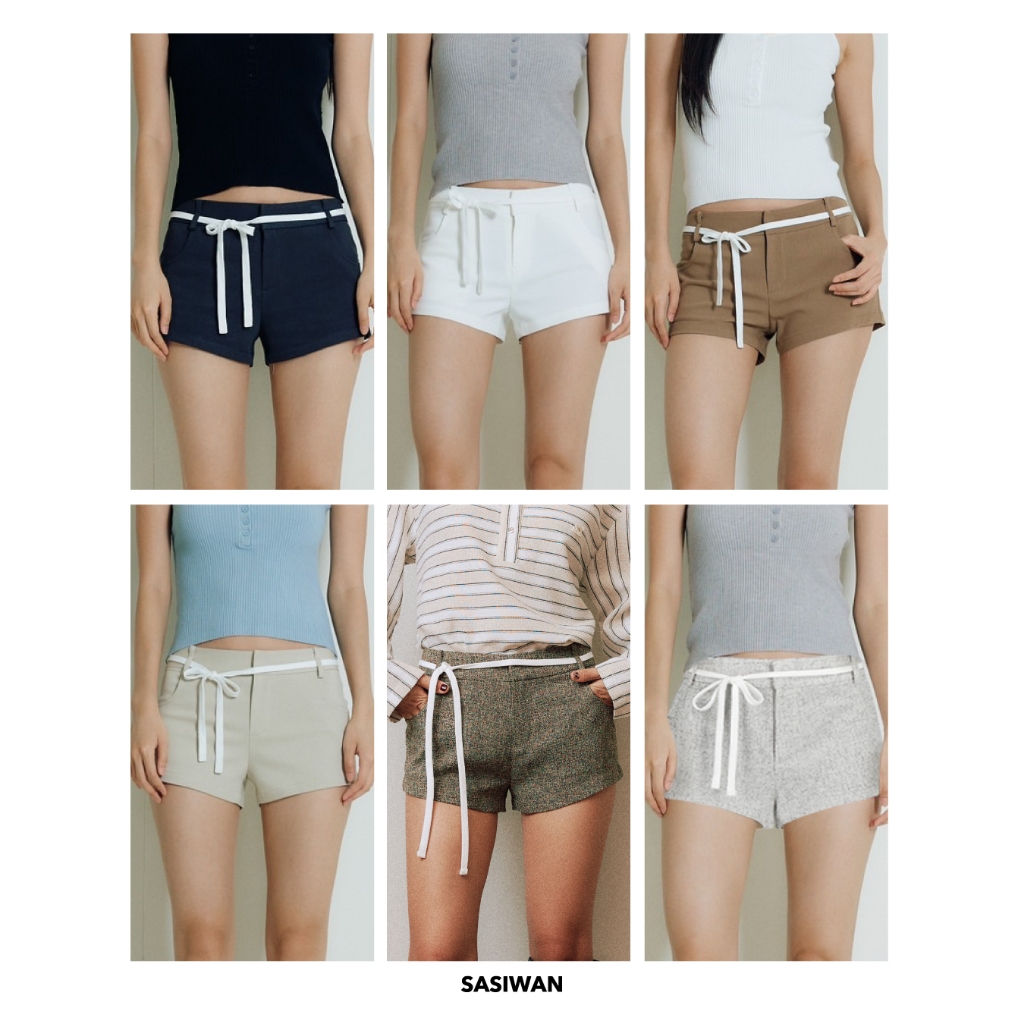 SW SHORT PANTS - กางเกงขาสั้นผู้หญิงเอวต่ำ