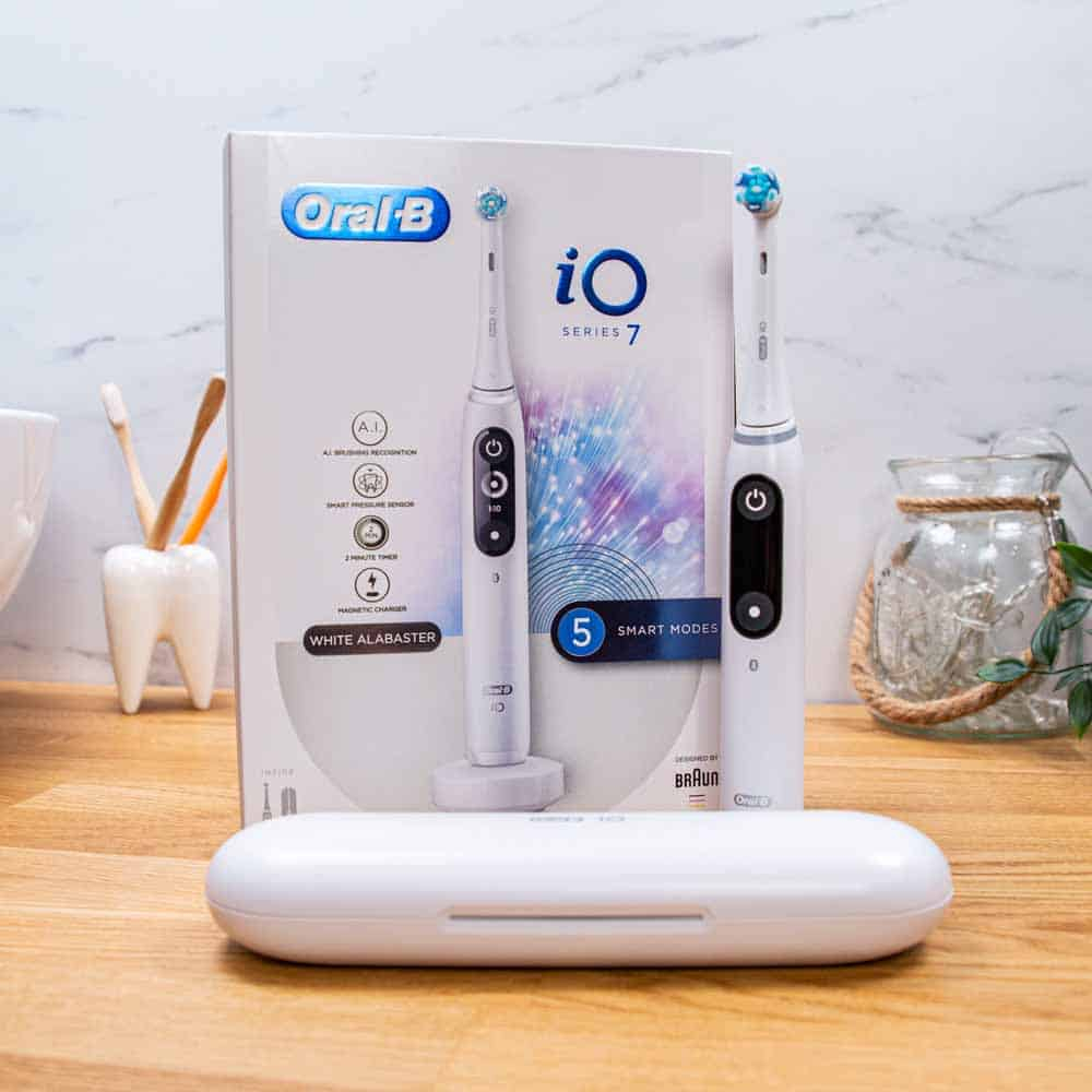 (ใหม่แท้ศูนย์ไทย)Oral-B ออรัลบี แปรงสีฟันไฟฟ้า ไอโอ7 อัลธิเมทคลีน Electric Power Toothbrush iO 7 Ult