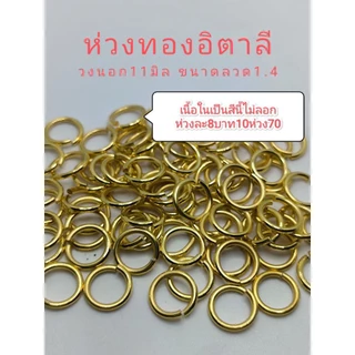 ห่วงทองกรอบพระทองเหลืองอิตาลี เป็นห่วงผ่ารอยต่อสนิทสวยงาม มี4ขนาด