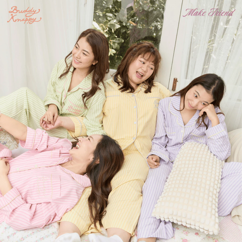 ชุดนอน Buddy Knappy - Make Friend Collection (แขนยาว-ขายาว)