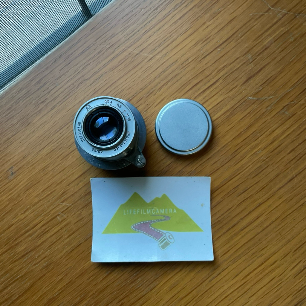เลนส์มือหมุน Industar-50: 50mm f3.5 Collapsible ltm,m39