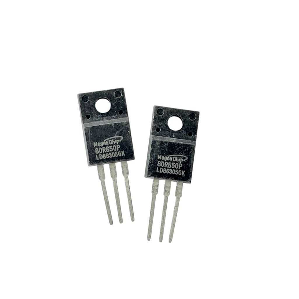 Mosfet 80R650P (ราคาต่อ 1 ชิ้น) N-Channel 8A 800V TO-220 มีสินค้าพร้อมส่งในไทย