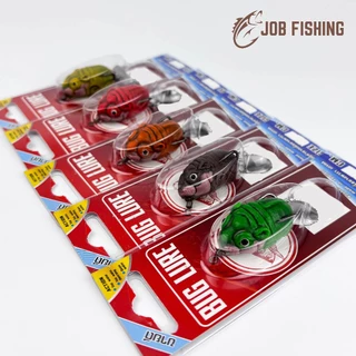 กบยาง หมูเด้ง ค่าย BUG LURE ขนาด 3.5cm น้ำหนัก 6g (1 ใบหลิว) ตัวเบ็ดSNS เหยื่อปลอม