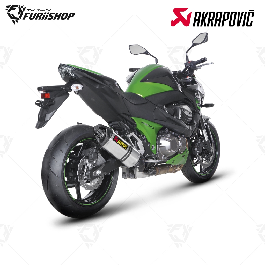 ท่อสูตร/ท่อแต่ง/ท่อไอเสีย Akrapovic Titanium Slip on : for Kawasaki Z800