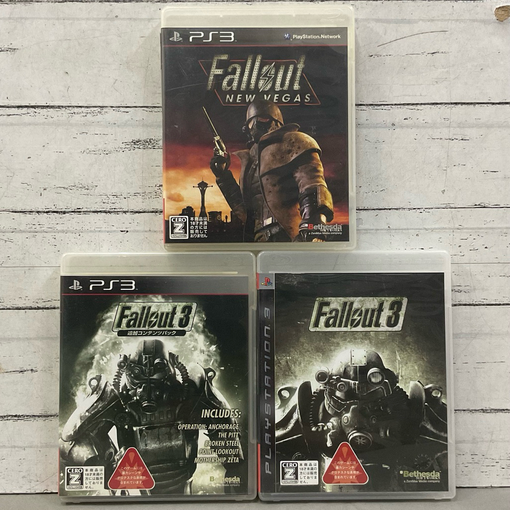 แผ่นแท้ [PS3] รวมทุกภาค Fallout (Japan) 3 New Vegas
