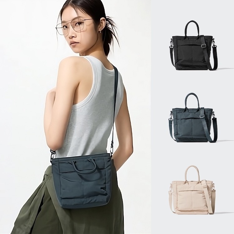 UNIQLO ของแท้ กระเป๋า 2WAY Utility ทรงมินิ