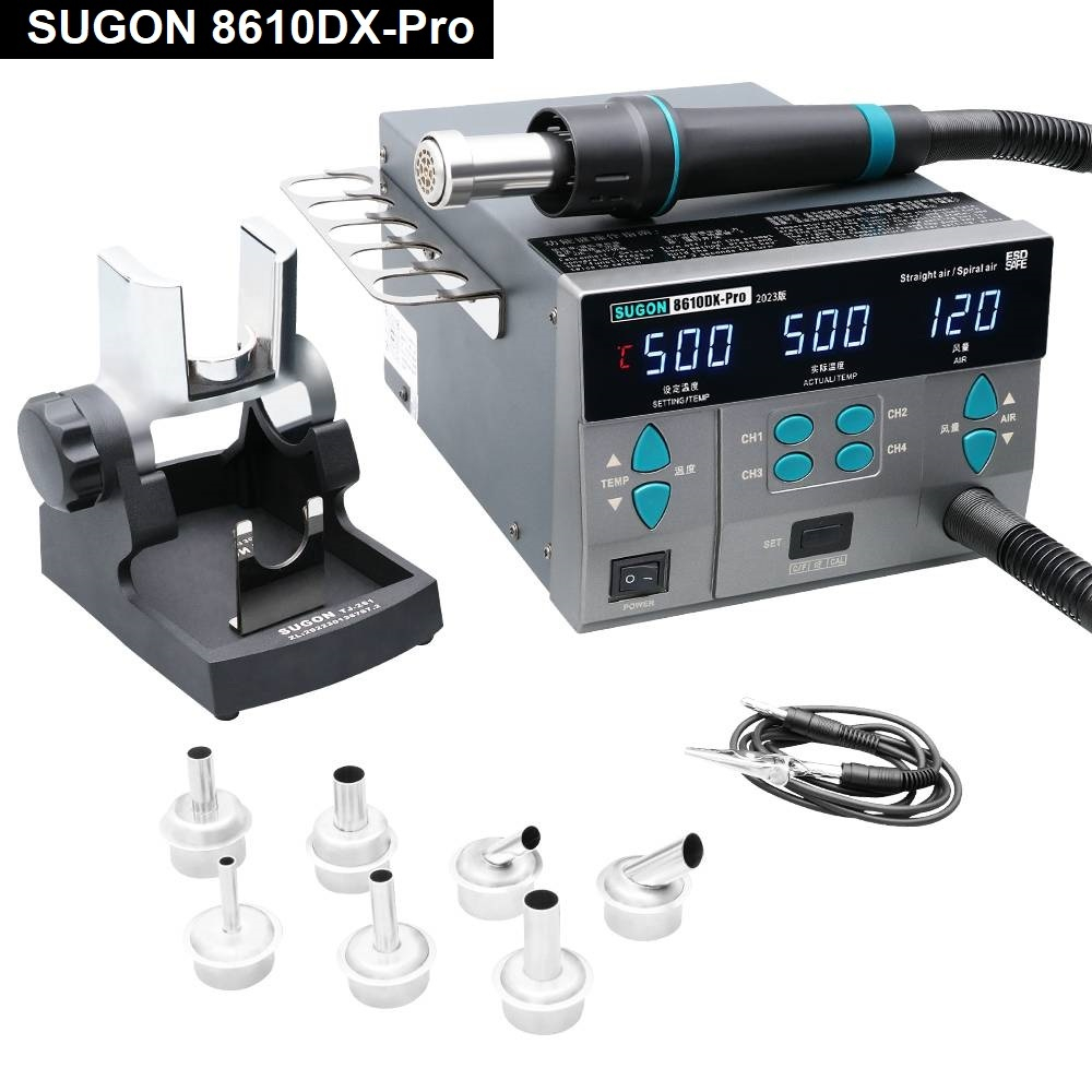 เครื่องเป่าลมร้อน Hot Air SUGON 8610DX PRO ขาใหม่