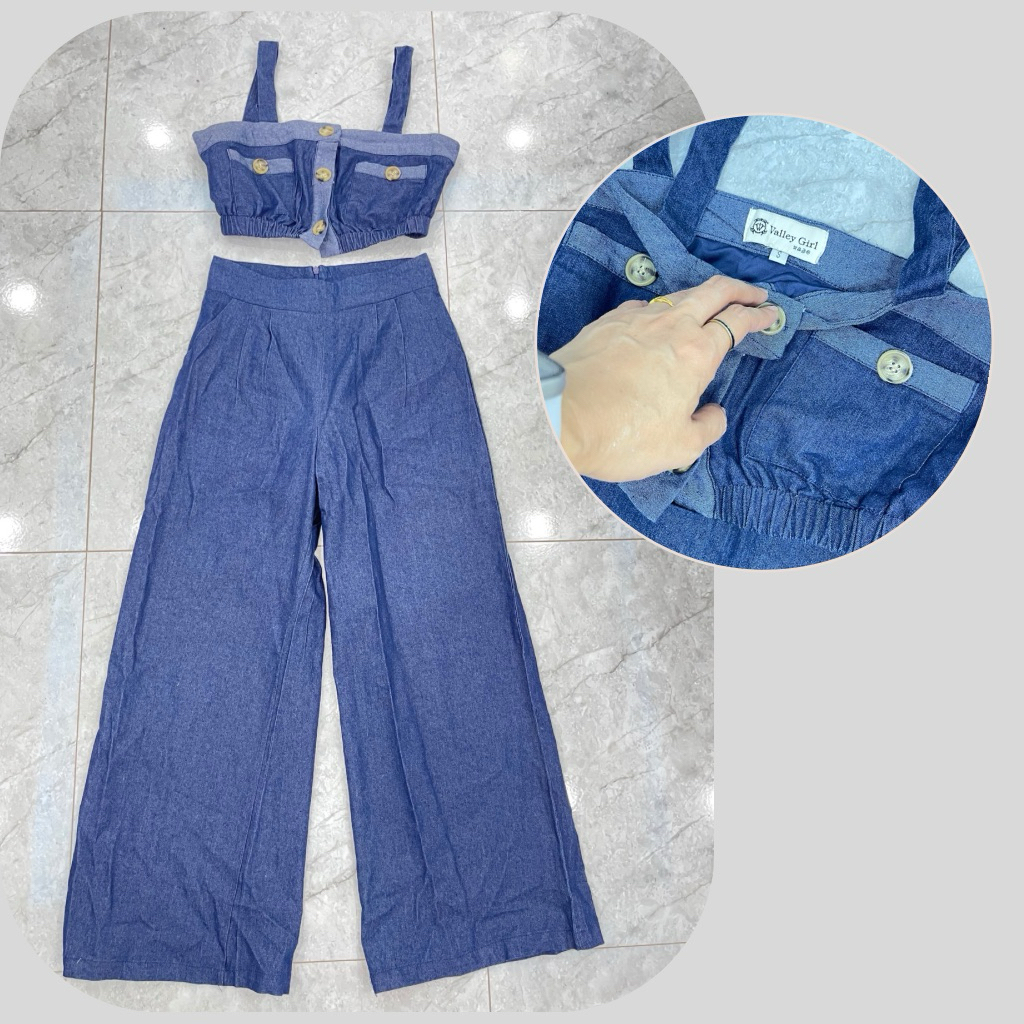 ชุดเซ็ต!!ป้ายValley Girl size“s”