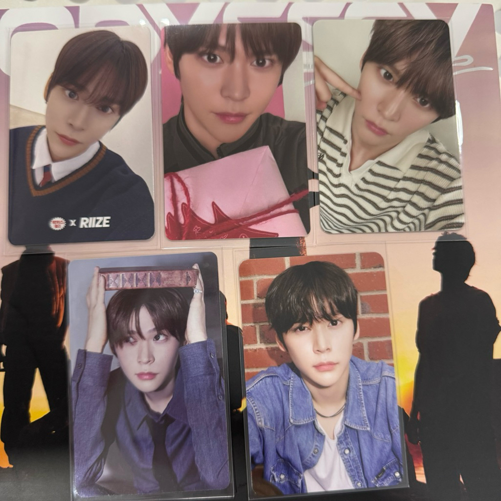 พร้อมส่ง การ์ด Riize / อึนซอก 🪨