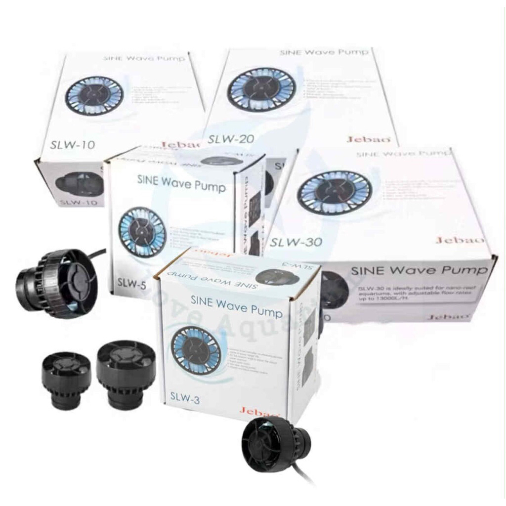 JEBAO SLW 3,5,10,20,30 WAVE PUMP ปั๊มทำคลื่นพร้อมคอลโทรลเลอร์ รุ่นใหม่ ใช้งานง่าย คลื่นสวย ทนทานกว่า