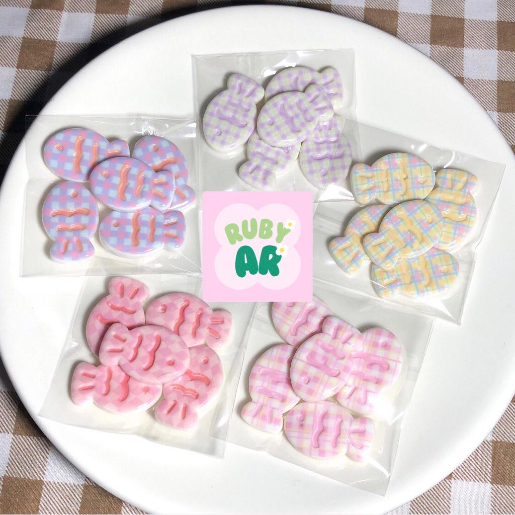 เรซิ่นรูปปลา 5ชิ้น/ซอง พร้อมส่งจากไทย