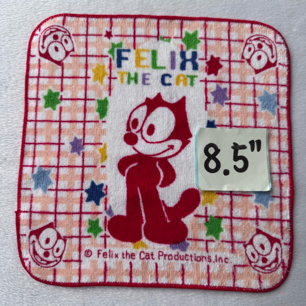Felix the cat ผ้าเช็ดหน้าฟิลิกส์